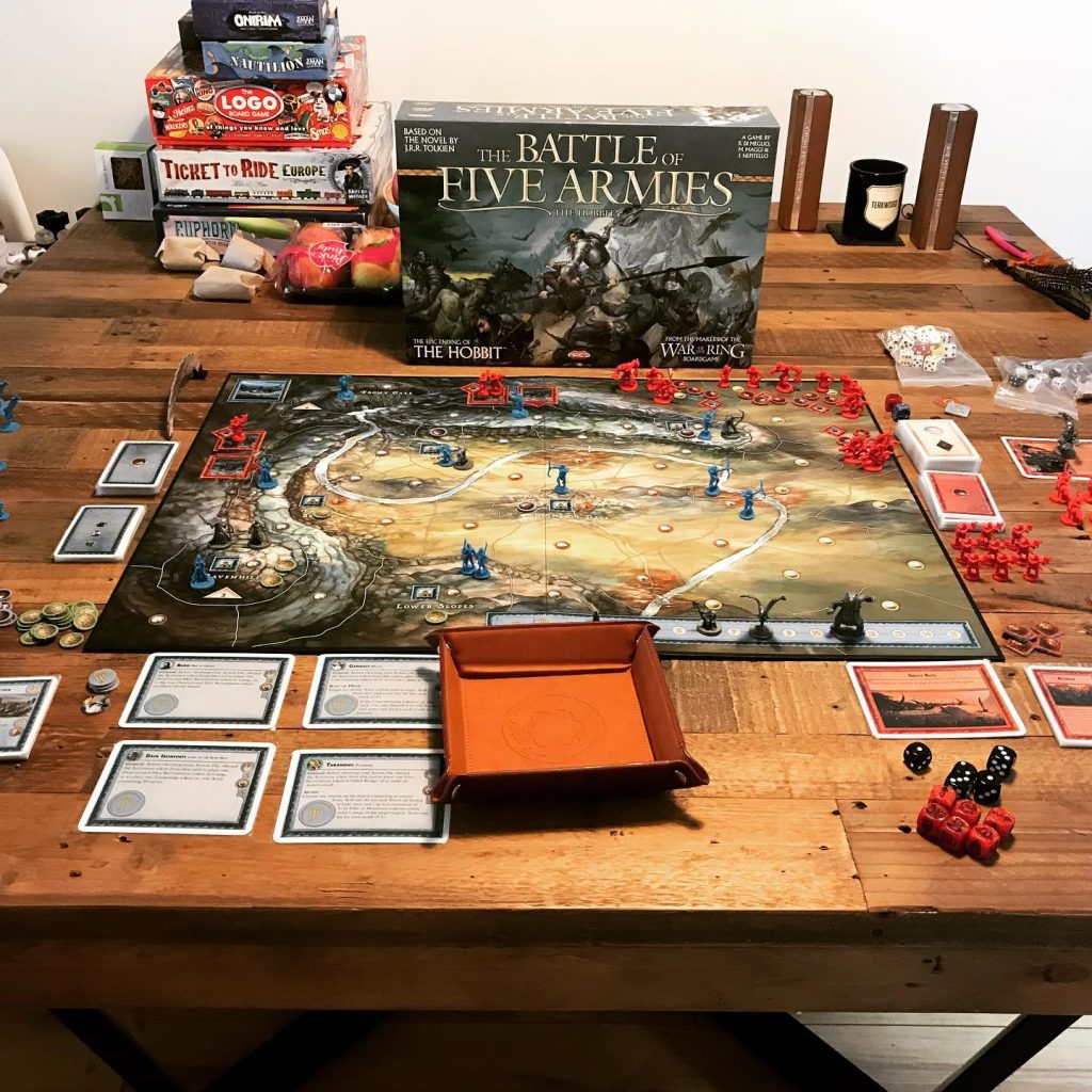 battle of the five armies board game review